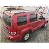 Image 29 : A12K --  2010 JEEP LIBERTY SPORT 4X4, Red, 326268 KM