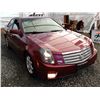 Image 7 : A5 --  2003 CADILLAC CTS , Red, 183152 KM  "NO RESERVE"