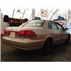 Image 13 : E5 --  2002 HONDA ACCORD SE , Gold, 219986 KM