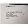 Image 98 : E5 --  2002 HONDA ACCORD SE , Gold, 219986 KM