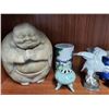 Image 2 : Lot of ceramics including a budda
