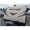 Image 6 : 0D --  2016 Bullet Ultra Lite By KeyStone, White, From The Tongue To The Bumper Is  21.5' Apx