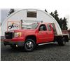 Image 2 : F4 --  2008 CHEVROLET SILVERADO 3500 FLAT DECK EXT CAB, Red, 376208 KM