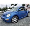 Image 1 : H5 --  1998 VOLKSWAGEN NEW BEETLE, Blue, 256,845 TMU