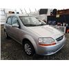 Image 41 : A12 --  2006 CHEVROLET AVEO, Silver, 163646 KM