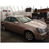 Image 10 : I1 --  2006 CADILLAC CTS HI FEATURE, Gold, 243610 KM