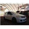 Image 8 : A8 --  2009 NISSAN VERSA S, White, 214867 KM  "NO RESERVE"