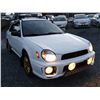 Image 8 : A2 --  2002 SUBARU IMPREZA 25 TS , White, 280763 KM   "NO RESERVE"