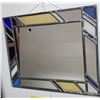Image 3 : Lot of Three Stained Glass Mirrors
