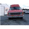 Image 2 : 0I --  1983 DODGE RAM CAMPER VAN, Red, 32257 KM TMU 5 DIG ODO