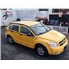 Image 11 : B4 --  2007 DODGE CALIBER SPORT, Yellow, 181130 KM