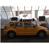 Image 12 : B4 --  2007 DODGE CALIBER SPORT, Yellow, 181130 KM