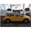 Image 13 : B4 --  2007 DODGE CALIBER SPORT, Yellow, 181130 KM