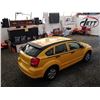 Image 16 : B4 --  2007 DODGE CALIBER SPORT, Yellow, 181130 KM