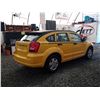 Image 18 : B4 --  2007 DODGE CALIBER SPORT, Yellow, 181130 KM