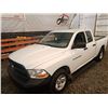Image 4 : C6G --  2012 DODGE RAM 1500 ST QUAD CAB 4X4, White, 169312 KM