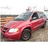 Image 1 : A3 --  2004 DODGE CARAVAN SE, Red, 272063