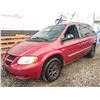 Image 2 : A3 --  2004 DODGE CARAVAN SE, Red, 272063