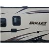 Image 38 : 0C --  2016 Bullet Ultra Lite By KeyStone, White, From The Tongue To The Bumper Is  21.5' Apx