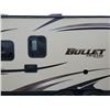 Image 38 : 0C --  2016 Bullet Ultra Lite By KeyStone, White, From The Tongue To The Bumper Is  21.5' Apx