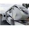 Image 10 : 0D --  2012 Bighorn 5th Wheel By Heartland RVs, White, From The Tongue To The Bumper Is  32.5' Apx