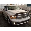 Image 9 : C6E --  2013 DODGE RAM LARAMIE CREW CAB 4X4, White, 184293 KM