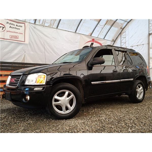 I2 --  2008 GMC ENVOY 4X4, Black, 238097 KM