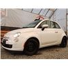 Image 1 : H6 --  2015 FIAT 500 POP, White, 195075 KM