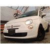 Image 3 : H6 --  2015 FIAT 500 POP, White, 195075 KM