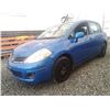 Image 2 : A12F --  2008 NISSAN VERSA S, Blue, 255490