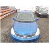 Image 8 : A12F --  2008 NISSAN VERSA S, Blue, 255490