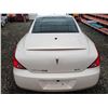 Image 25 : A12 --  2008 PONTIAC G6 GT CONVERTIBLE, White, 184215 KM