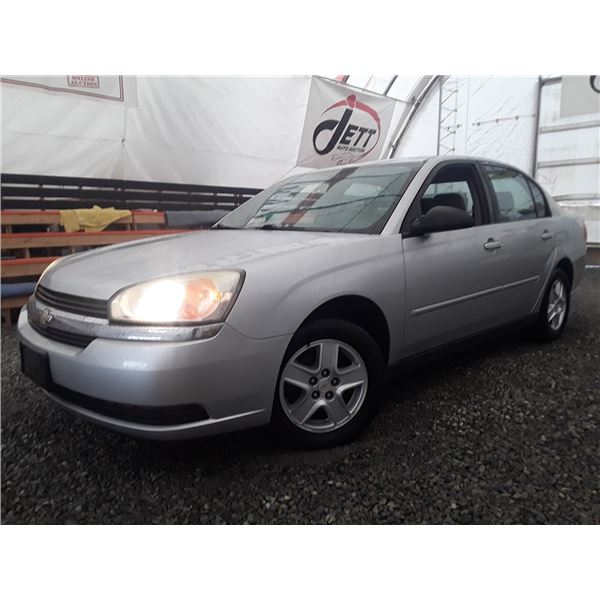 C1 --  2005 CHEVROLET MALIBU LS, Grey, 151925 KM