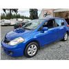 Image 4 : C6 --  2011 NISSAN VERSA S, Blue, 99055 KM