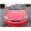 Image 9 : B1 --  2004 HYUNDAI TIBURON, Red, 173299 KM