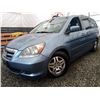 Image 1 : H4 --  2006 HONDA ODYSSEY EXL, Blue, 291,770 KM