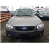 Image 8 : D5 --  2005 FORD ESCAPE XLT, Green, 253736 KM