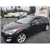 Image 3 : B6 --  2013 HYUNDAI VELOSTER, Black, 309084