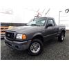 Image 2 : G4 --  2004 FORD RANGER SINGLE CAB, Grey, 168010 KM