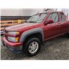 Image 37 : H1 --  2010 CHEVROLET COLORADO LT EXT CAB 4X4, Red, 321899 KM