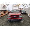 Image 8 : H1 --  2010 CHEVROLET COLORADO LT EXT CAB 4X4, Red, 321899 KM