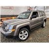 Image 1 : C3 --  2013 JEEP PATRIOT 4X4, Grey, 211157 KM