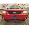 Image 5 : A10 --  2005 FORD ESCAPE LIMITED AWD , Red, 306177 KM