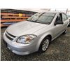 Image 3 : A3 --  2009 CHEVROLET COBALT, Silver, 60716 KM   "NO RESERVE"