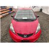 Image 8 : A2 --  2009 HONDA FIT DX A, Red, 79906 KM   "NO RESERVE"