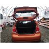 Image 52 : A12J --  2007 PONTIAC WAVE, Orange, 267044 KM