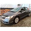 Image 3 : A7 --  2009 HONDA CIVIC DX , Grey, 422477 KM