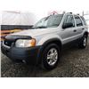 Image 2 : A8 --  2003 FORD ESCAPE XLT AWD, Grey, 274933 KM