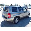 Image 15 : E3 --  2008 JEEP PATRIOT SPORT S, GOLD, 116,138 KMS