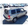 Image 16 : E3 --  2008 JEEP PATRIOT SPORT S, GOLD, 116,138 KMS